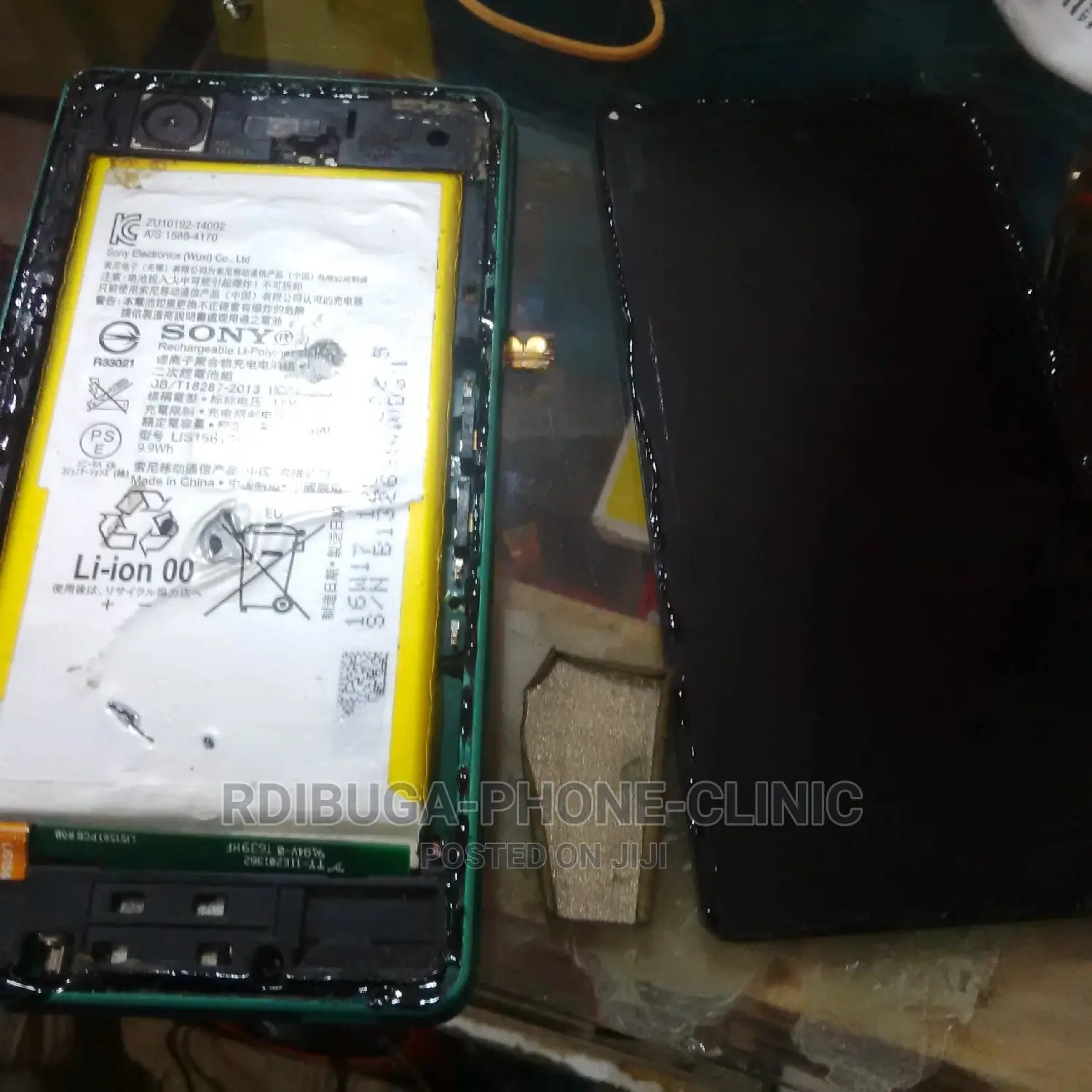 SONY Z3 Min Ikibadilishwa Kioo Na Mfuniko Og