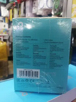 TP- Link Portable 3g/4g Wireless N Router.
