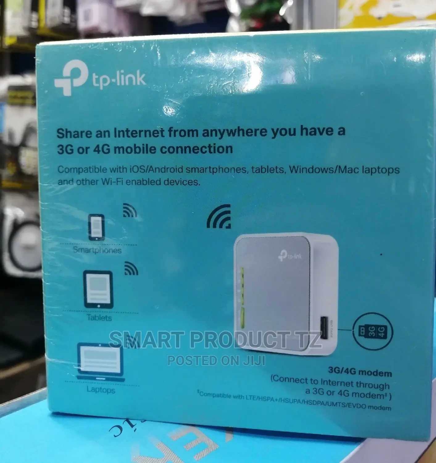 TP- Link Portable 3g/4g Wireless N Router.
