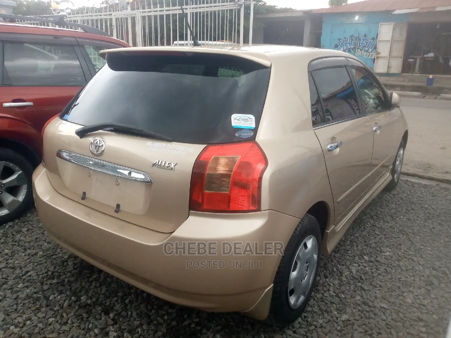 Toyota Allex 2004 Gold