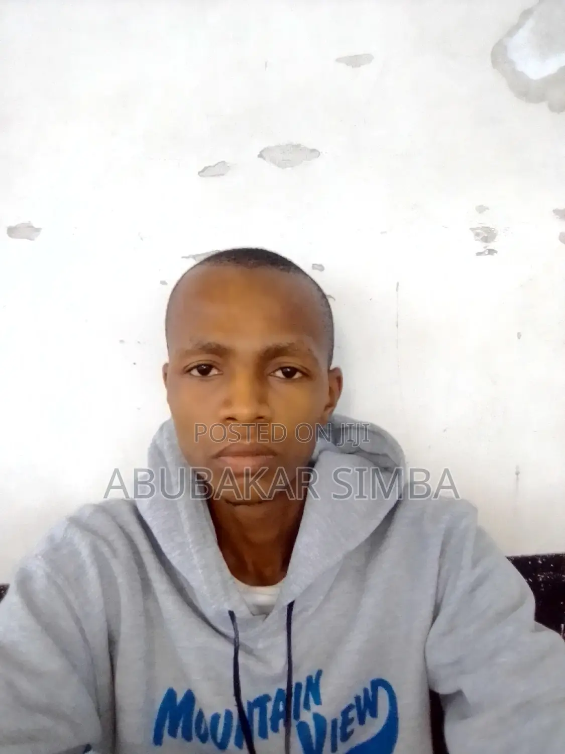 My Name Is Abubakar Simba Working as a Security Guard