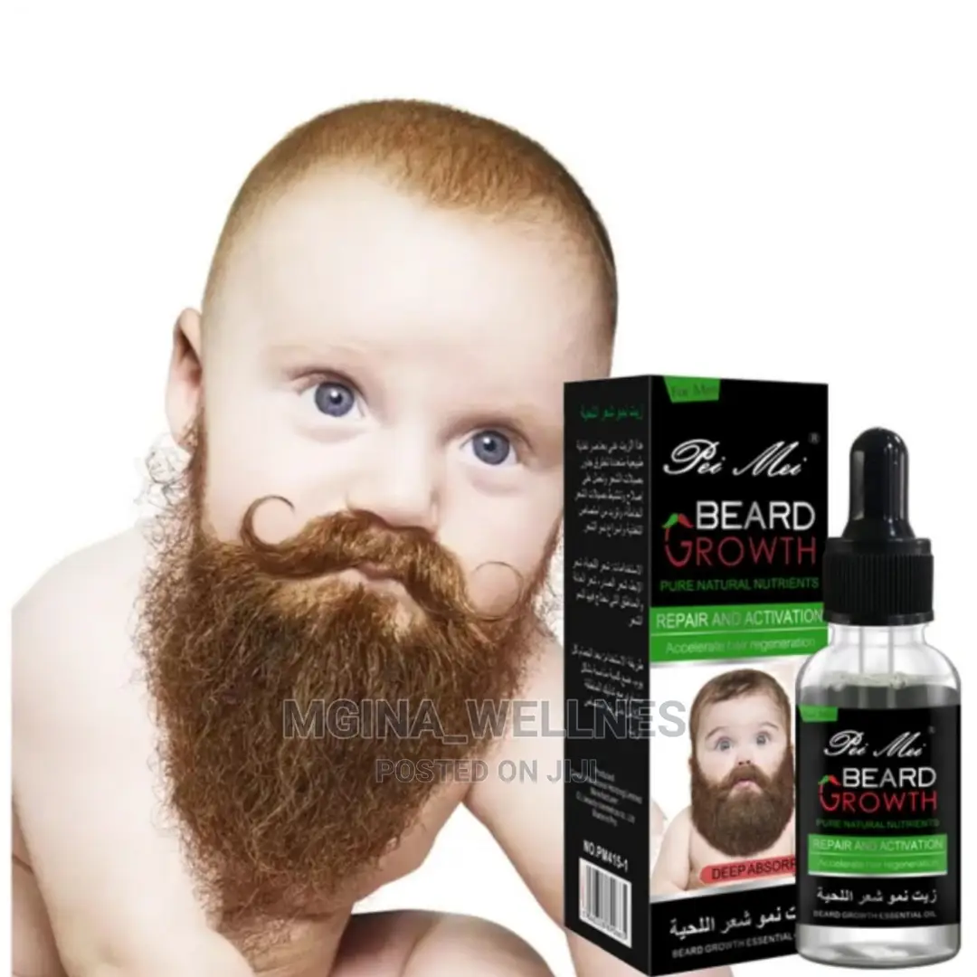 Mafuta Ya Kukuza Na Kujaza Ndevu/Beard Oil
