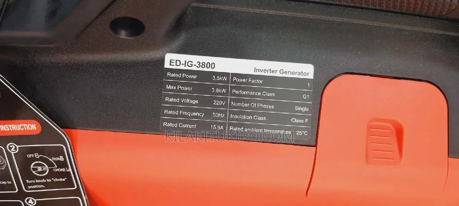 Silence Edon Inverter Generator 3.8kw
