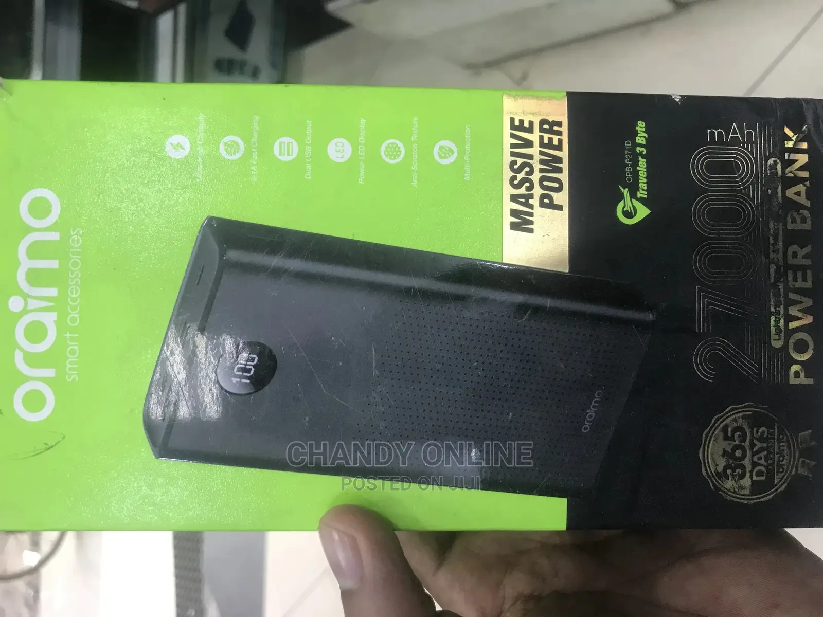 Oraimo 27000mah Massive DIGITAL Powerbank