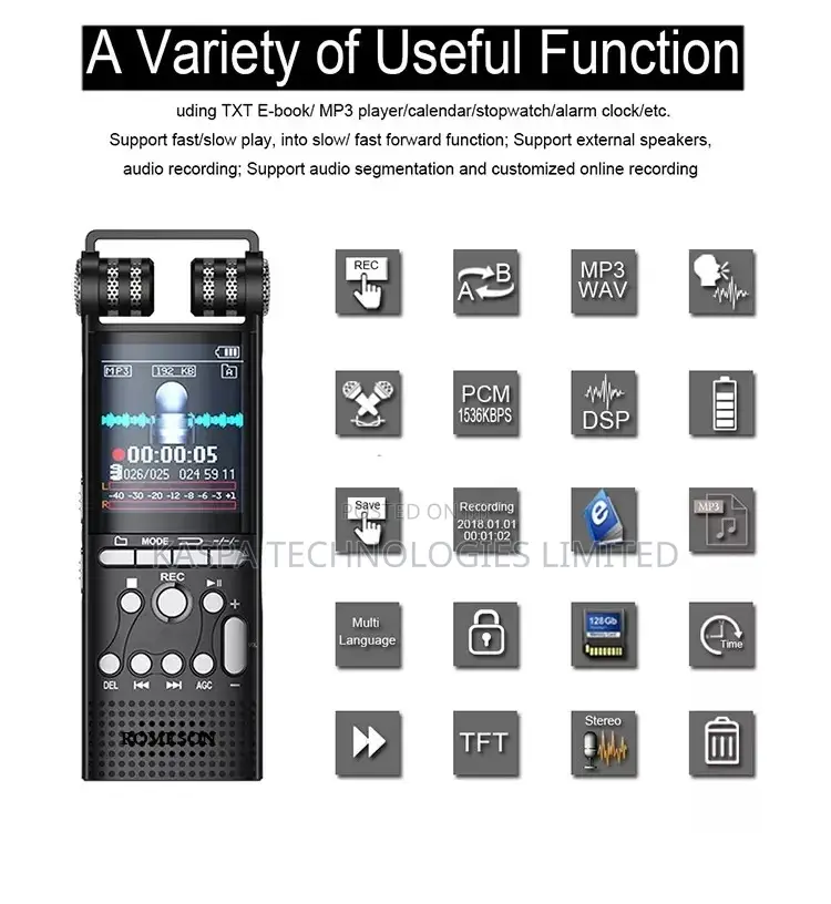 Digital Voice Recorder - Rs26