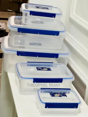 Five in a Set Containers Microwave Safe