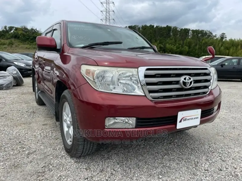Toyota Land Cruiser 2008 Burgandy