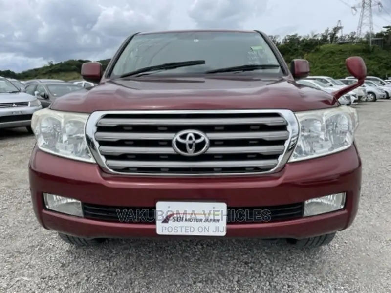 Toyota Land Cruiser 2008 Burgandy