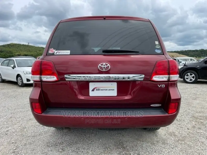 Toyota Land Cruiser 2008 Burgandy