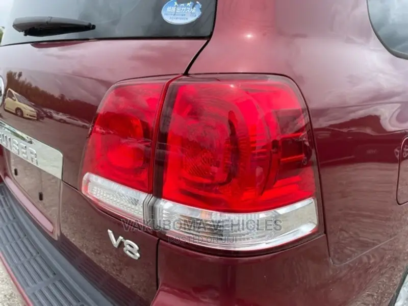 Toyota Land Cruiser 2008 Burgandy