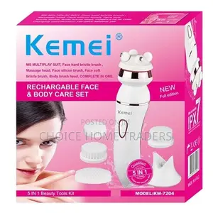 Kemei Soft Face 5in1