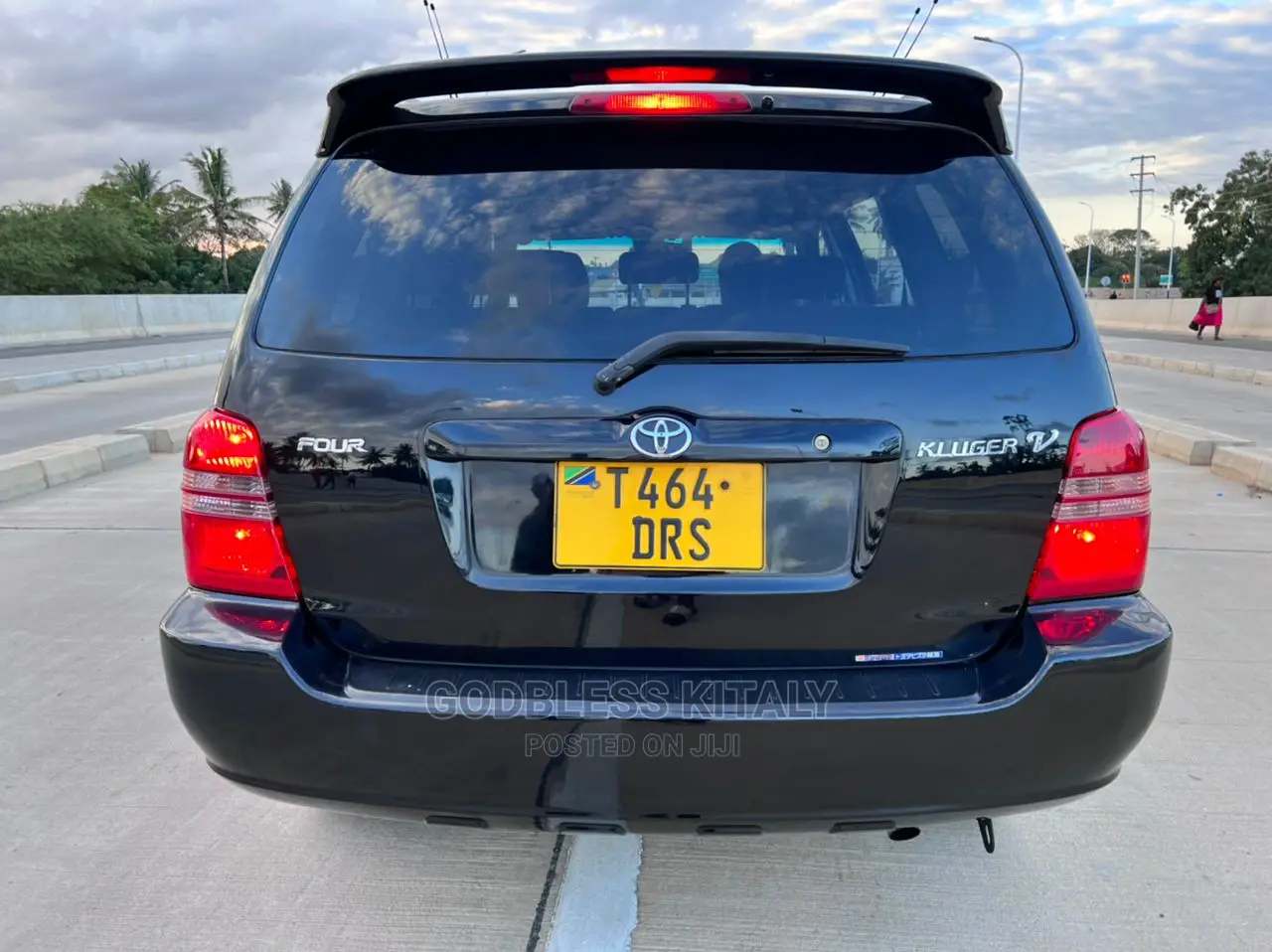 Toyota Kluger 2002 Black