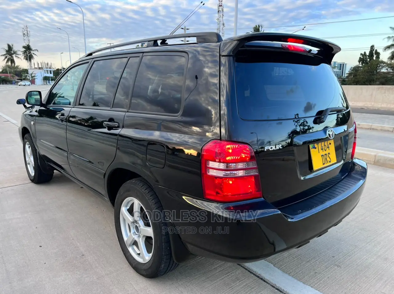 Toyota Kluger 2002 Black
