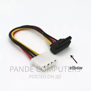 Photo - IDE 4pin Female Molex to Dual SATA 15pin Female Y HDD Power