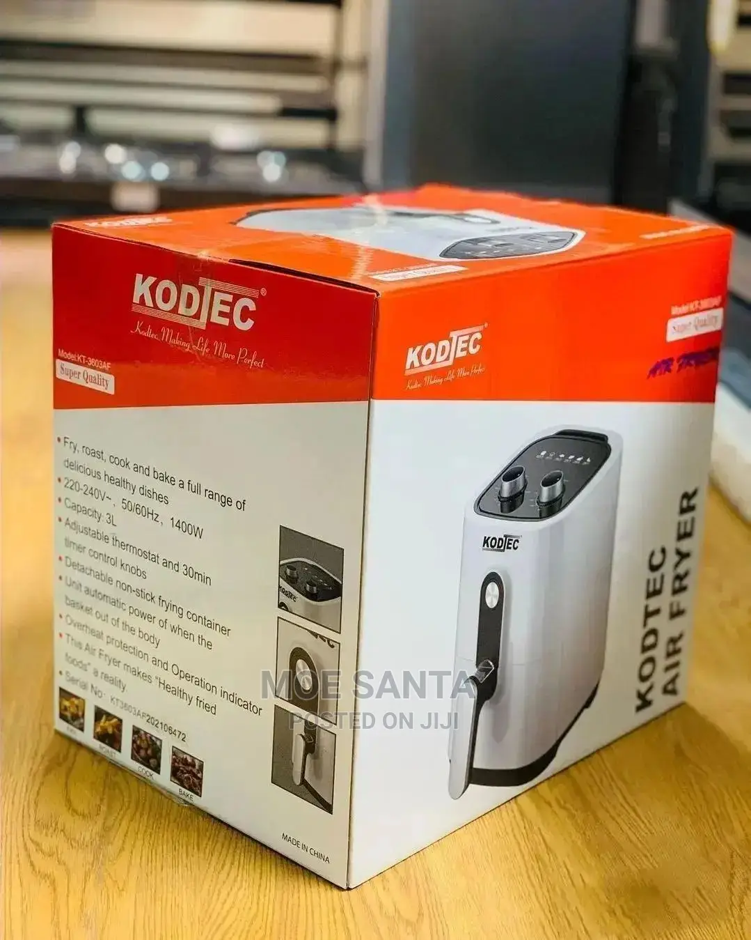 Kodtec Air Fryer Litre 3