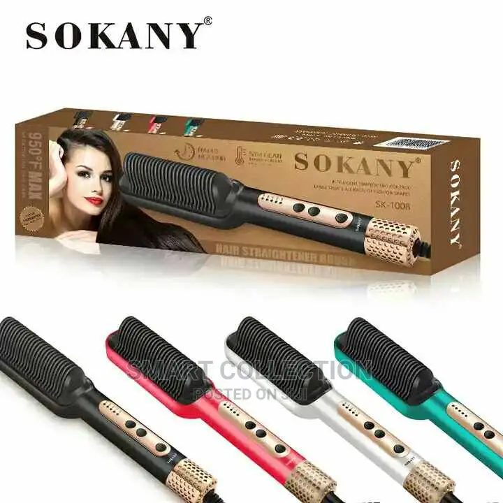 Sokany High Quality Hair Straightener For Wet And Dry