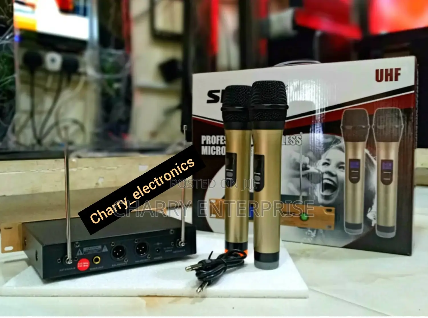🪵SHURE Wireless Microphone/ Mic 0g