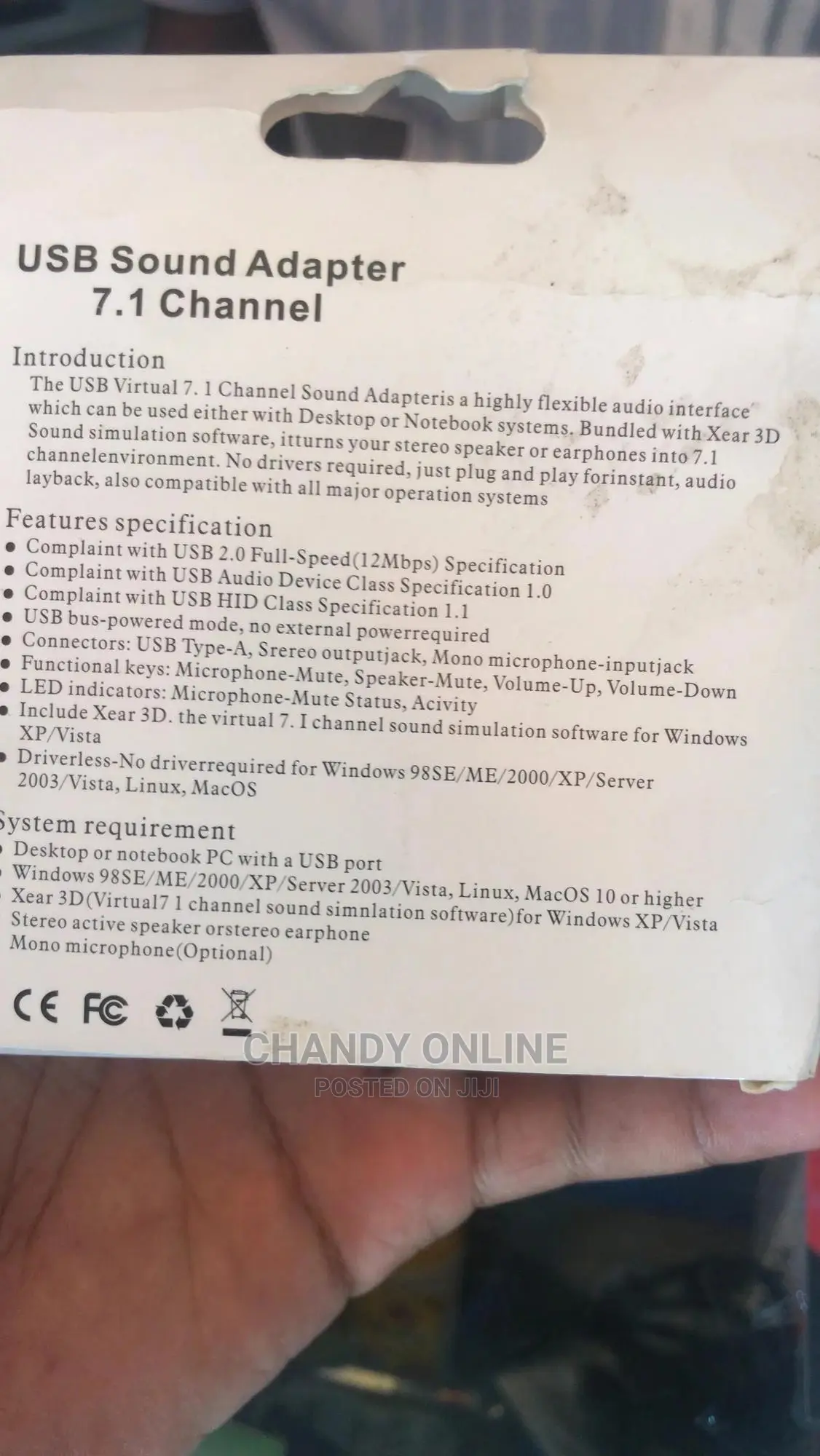 Sound Card /Audio Adapter
