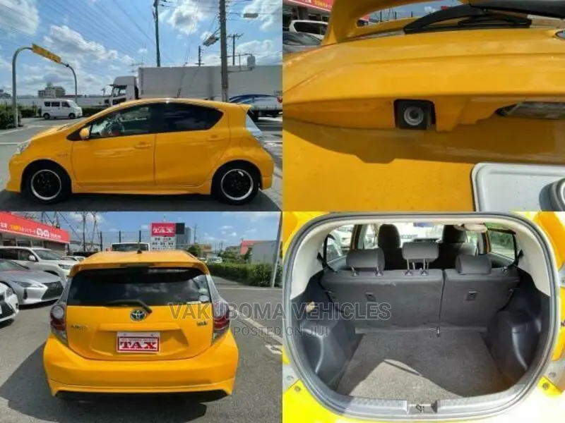 Toyota Aqua 2013 Yellow