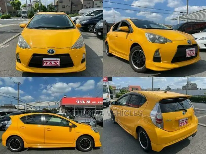 Toyota Aqua 2013 Yellow
