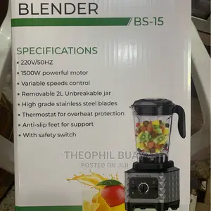 Blackstone Commercial Blender 2L With 1500W