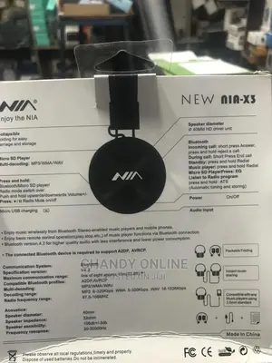 Generic NIA X3 Bluetooth Headphones -wireless Headphones