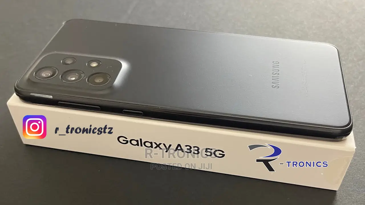 New Samsung Galaxy A33 5G 128 GB Black