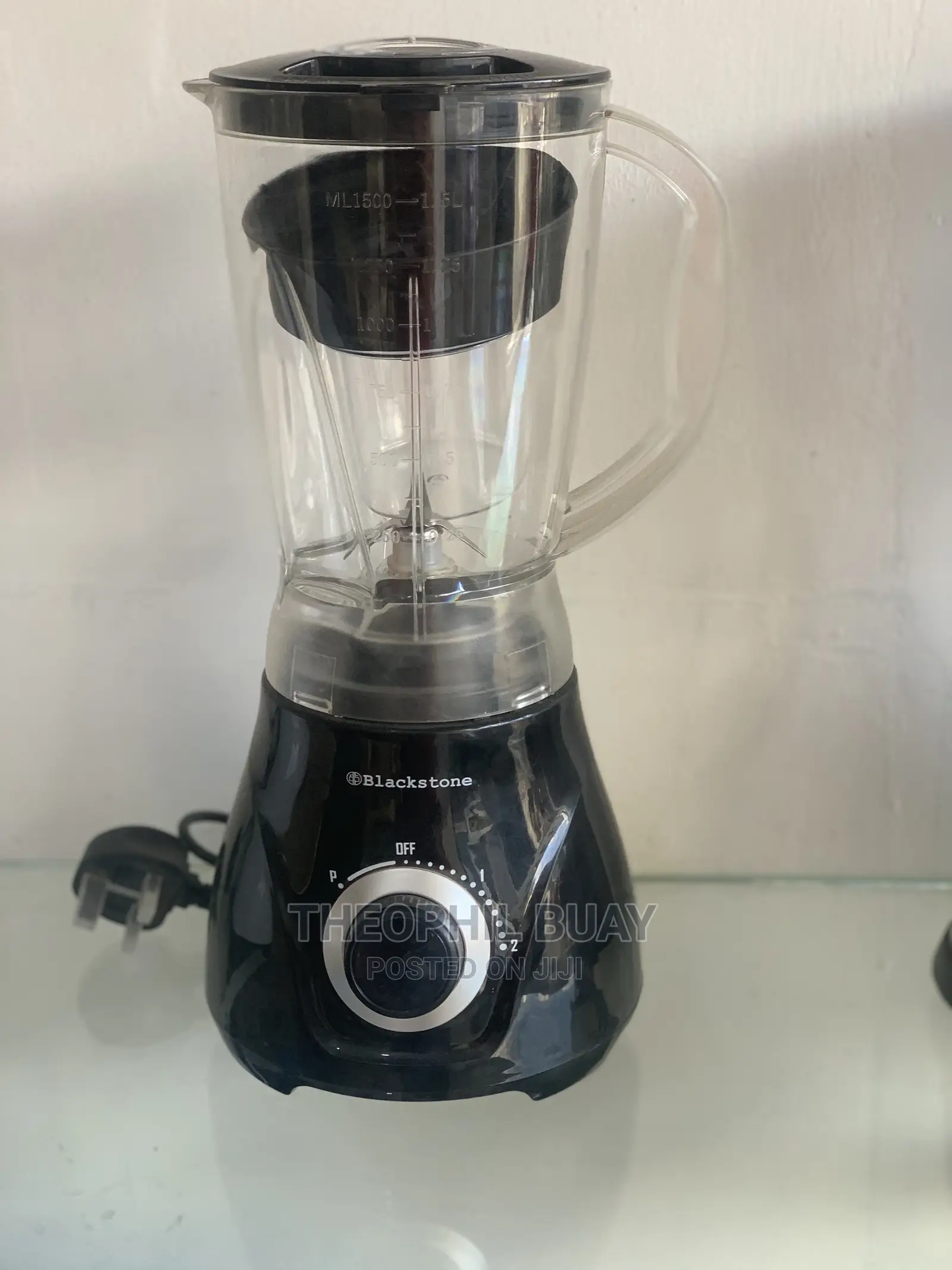 Plastic Jug Electric Blackstone Blender