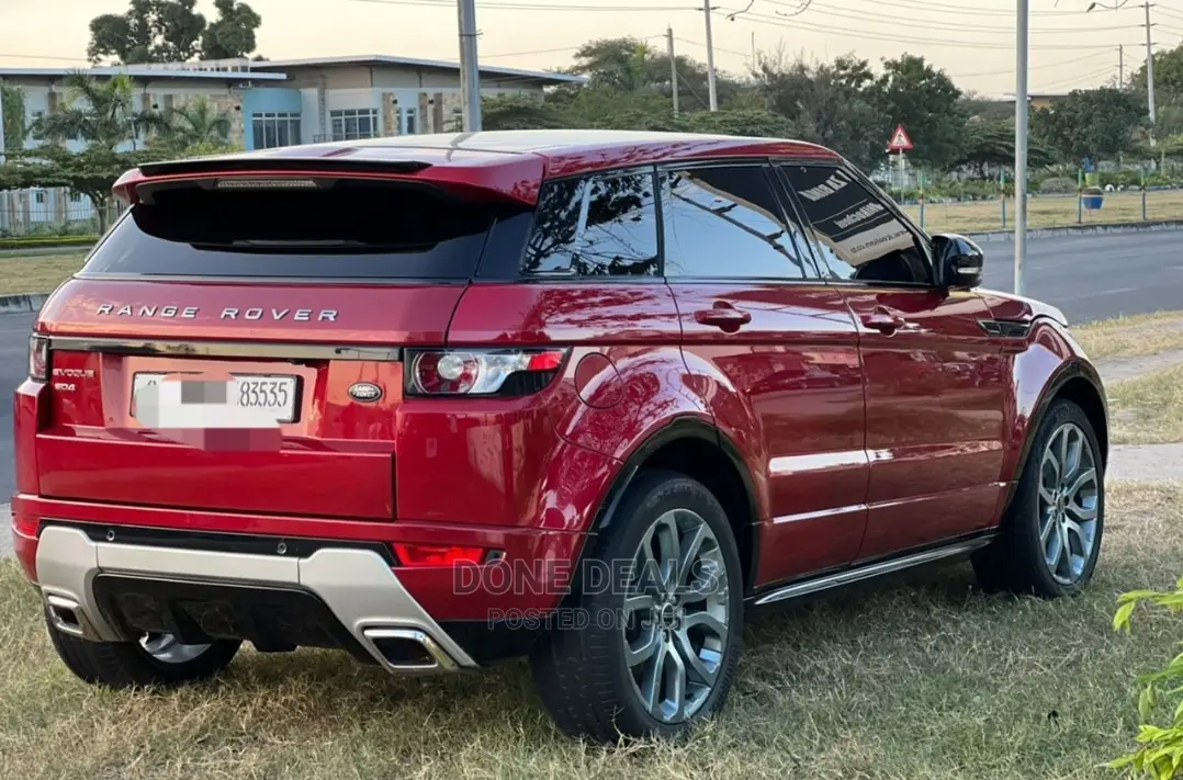 Land Rover Range Rover Evoque 2012 Red
