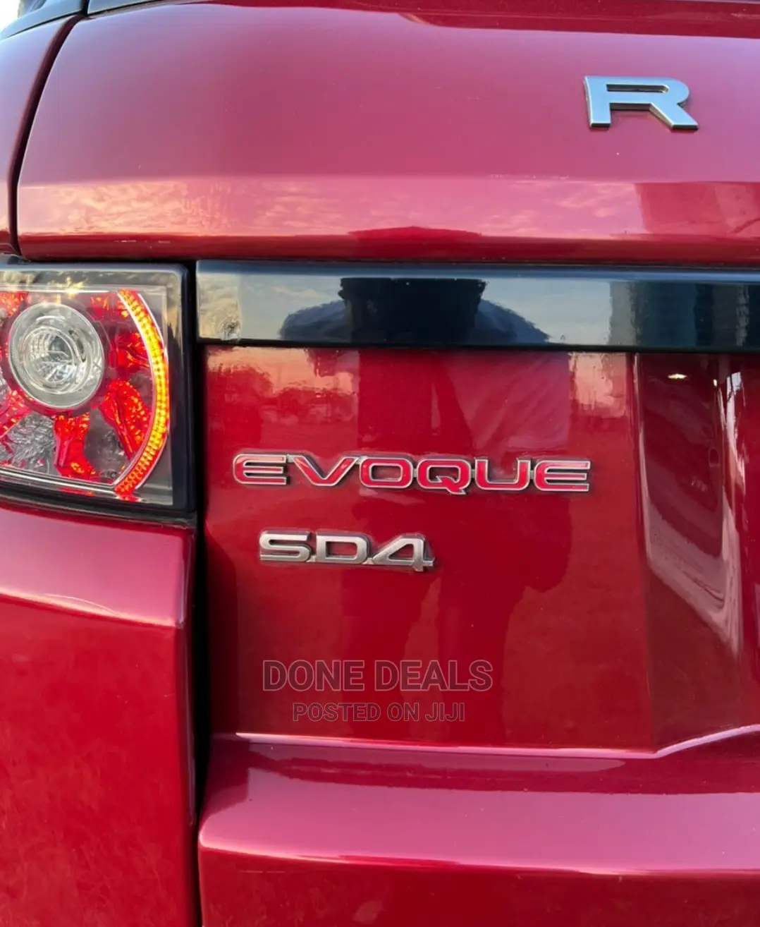 Land Rover Range Rover Evoque 2012 Red
