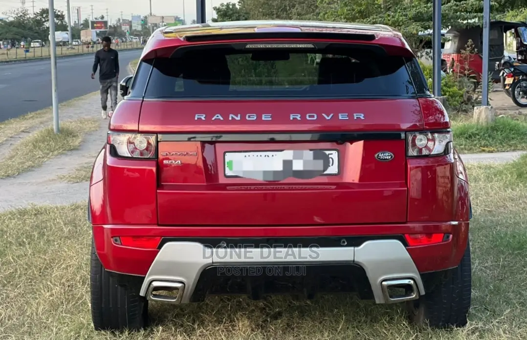 Land Rover Range Rover Evoque 2012 Red