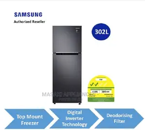 Samsung 302L Fridge RT29K503JB1/SS All Around Cooling Top M
