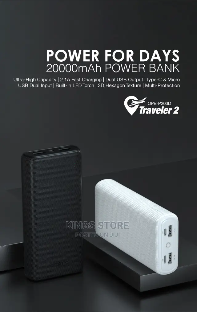 Oraimo Traveller 2 20000mah Powerbank