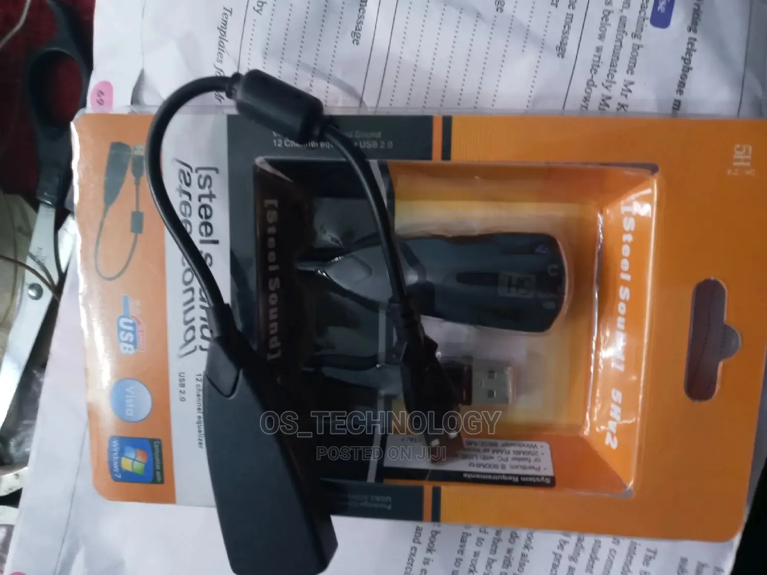 Original Sound Card External USB 2.0 Audio Mic Clear Record