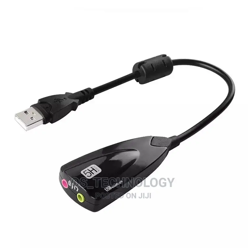 Original Sound Card External USB 2.0 Audio Mic Clear Record