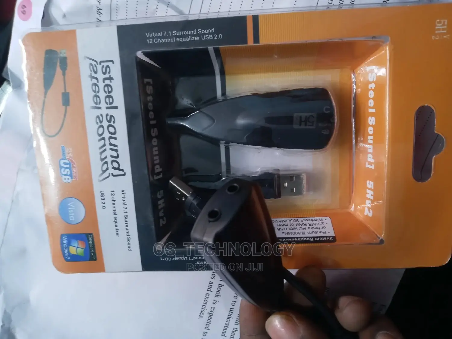Original Sound Card External USB 2.0 Audio Mic Clear Record