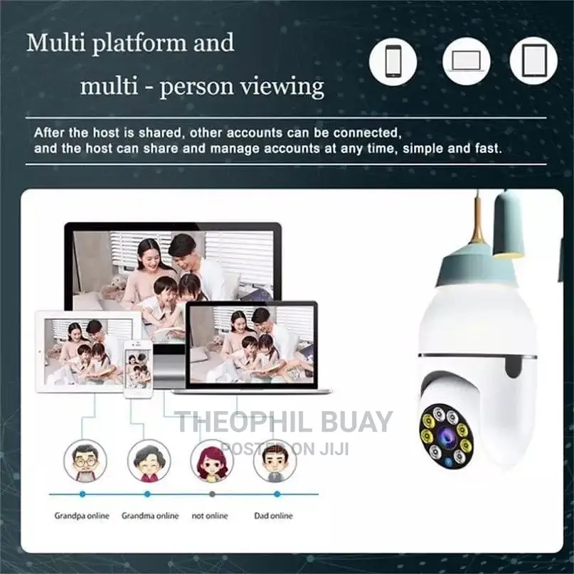 Bulb Wireless Camera