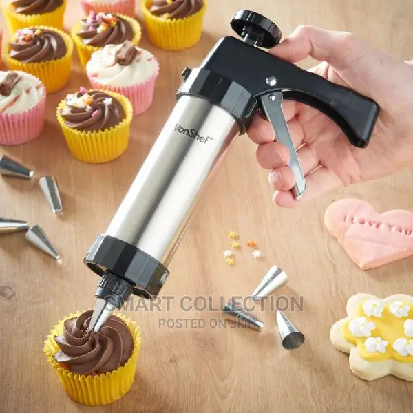 Cookie Press And Icing Set