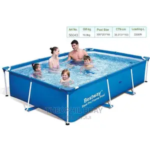 Bestway Steel Pro Pool Set Swimming Pool, 300 X 201 X 66 Cm