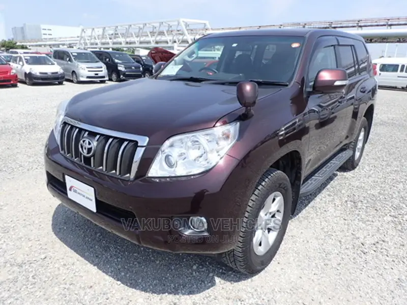 Toyota Land Cruiser Prado 2011 Burgandy