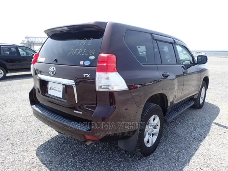 Toyota Land Cruiser Prado 2011 Burgandy