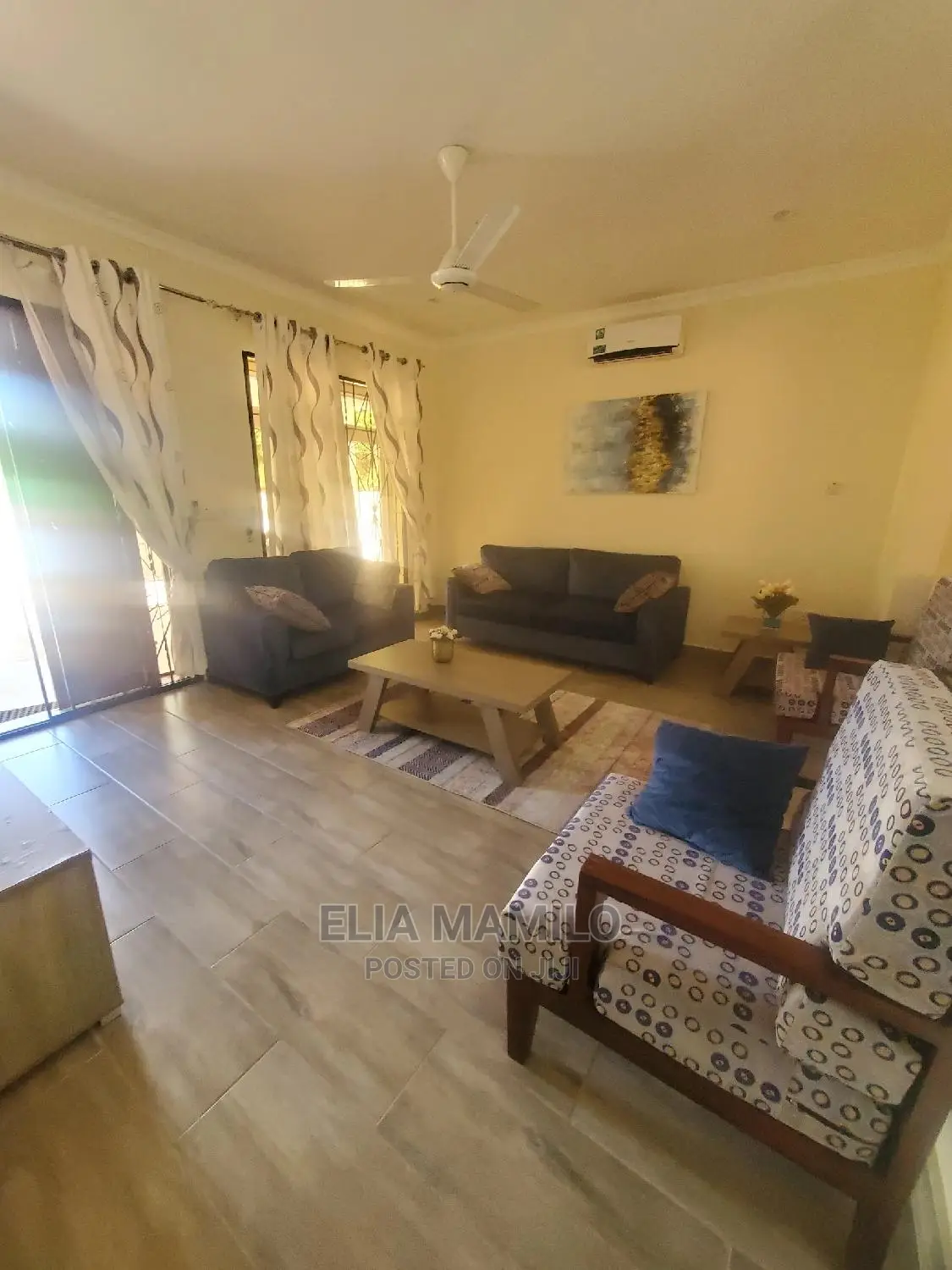Furnished 3bdrm House in Kigamboni, Mjimwema for Rent
