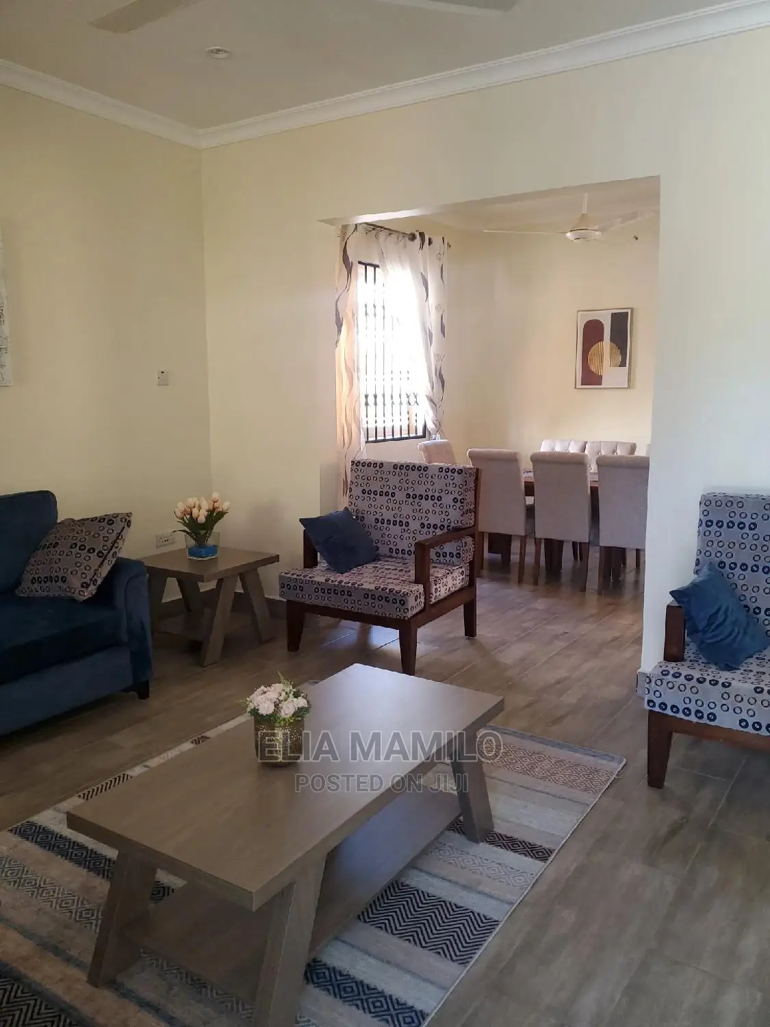 Furnished 3bdrm House in Kigamboni, Mjimwema for Rent