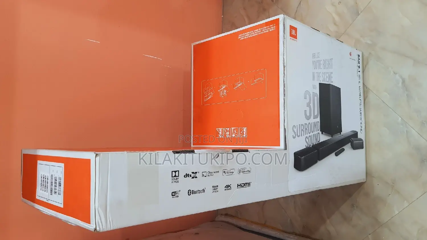 Jbl Sound Bar 9.1 Wireless Surround 4K