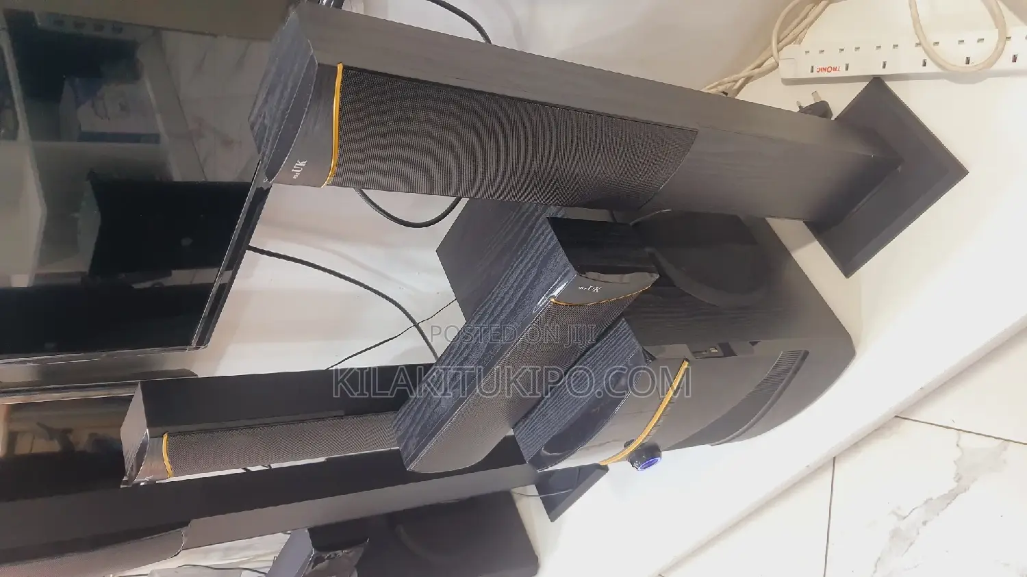 Mr.Uk Sabwoofer With Tower Speaker