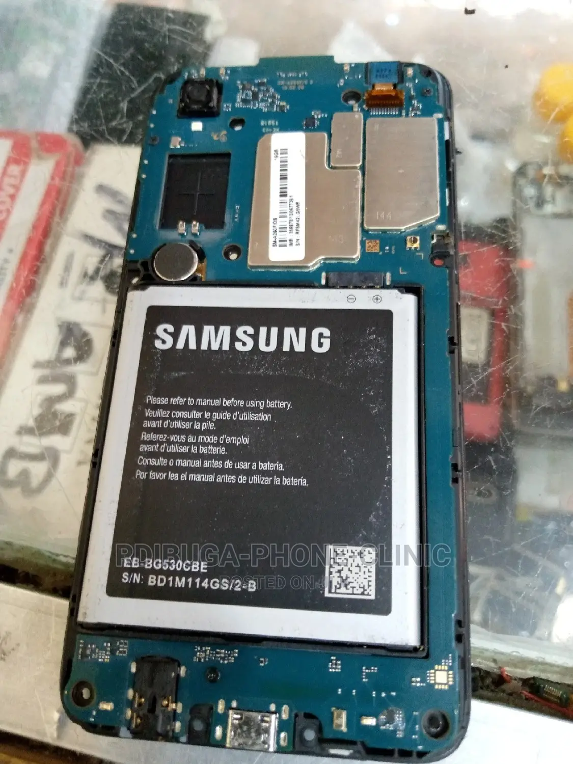 Samsung A02 CORE Ikibadikishwa Kioo Na System Charge