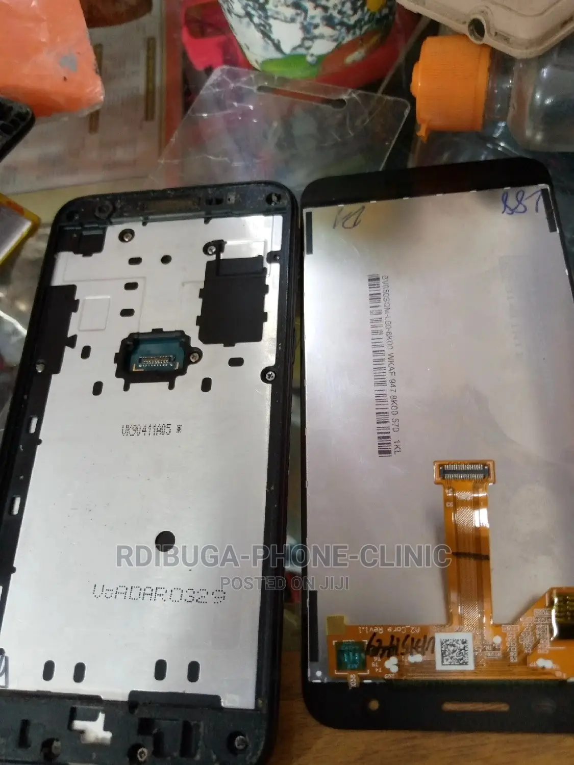 Samsung A02 CORE Ikibadikishwa Kioo Na System Charge