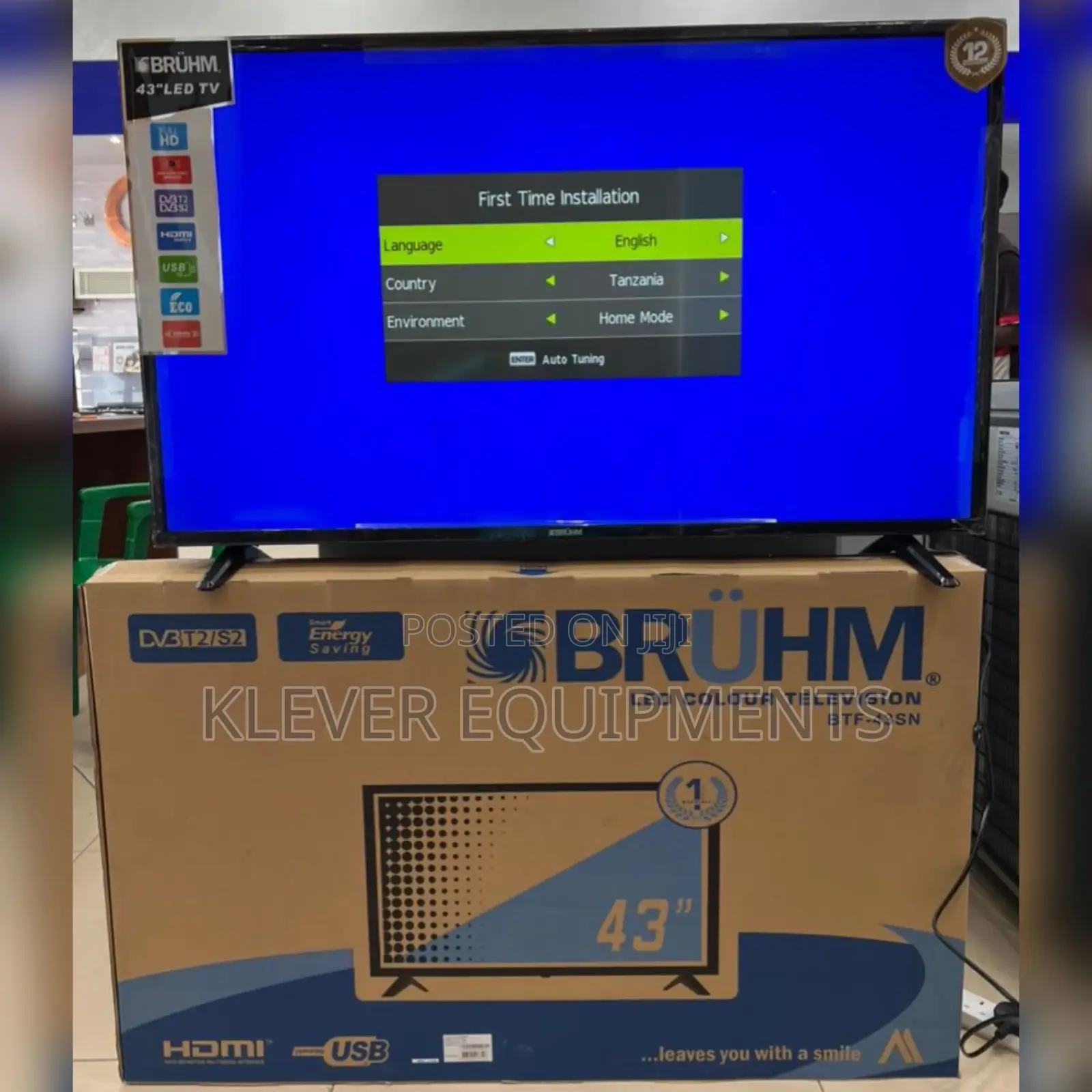 Bruhm Inch 43 LED Tv