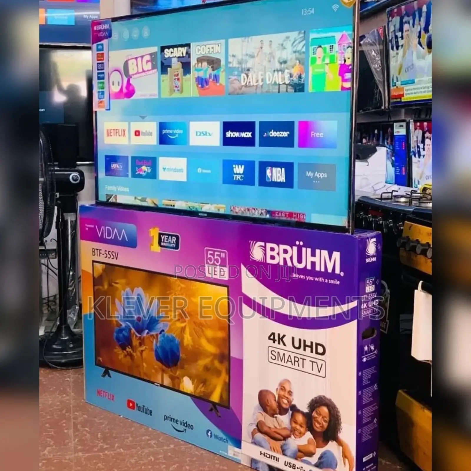 Bruhm Inch55 4k Smart Tv