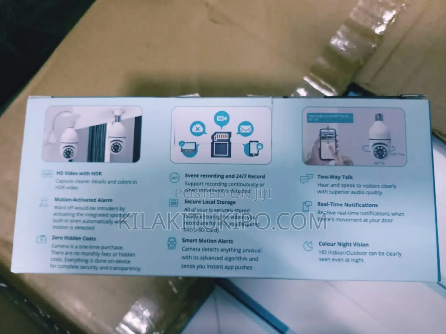 HD Wifi Security Camera 360°